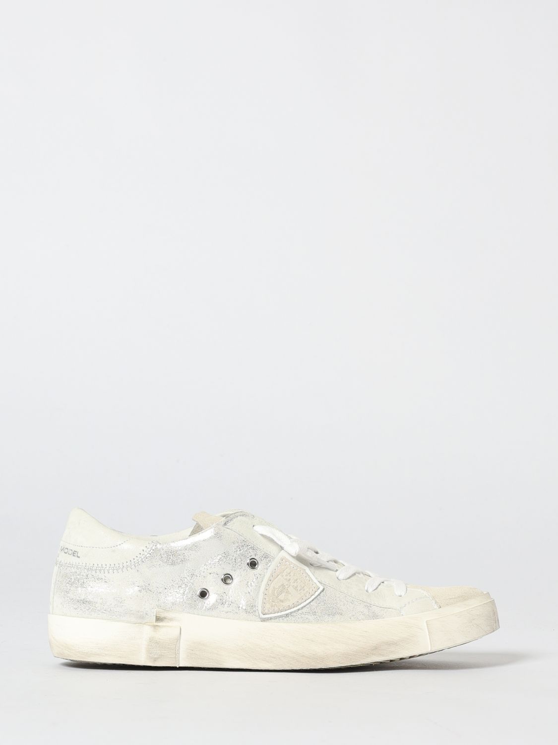 Philippe Model Sneakers Woman Color Silver In Multi