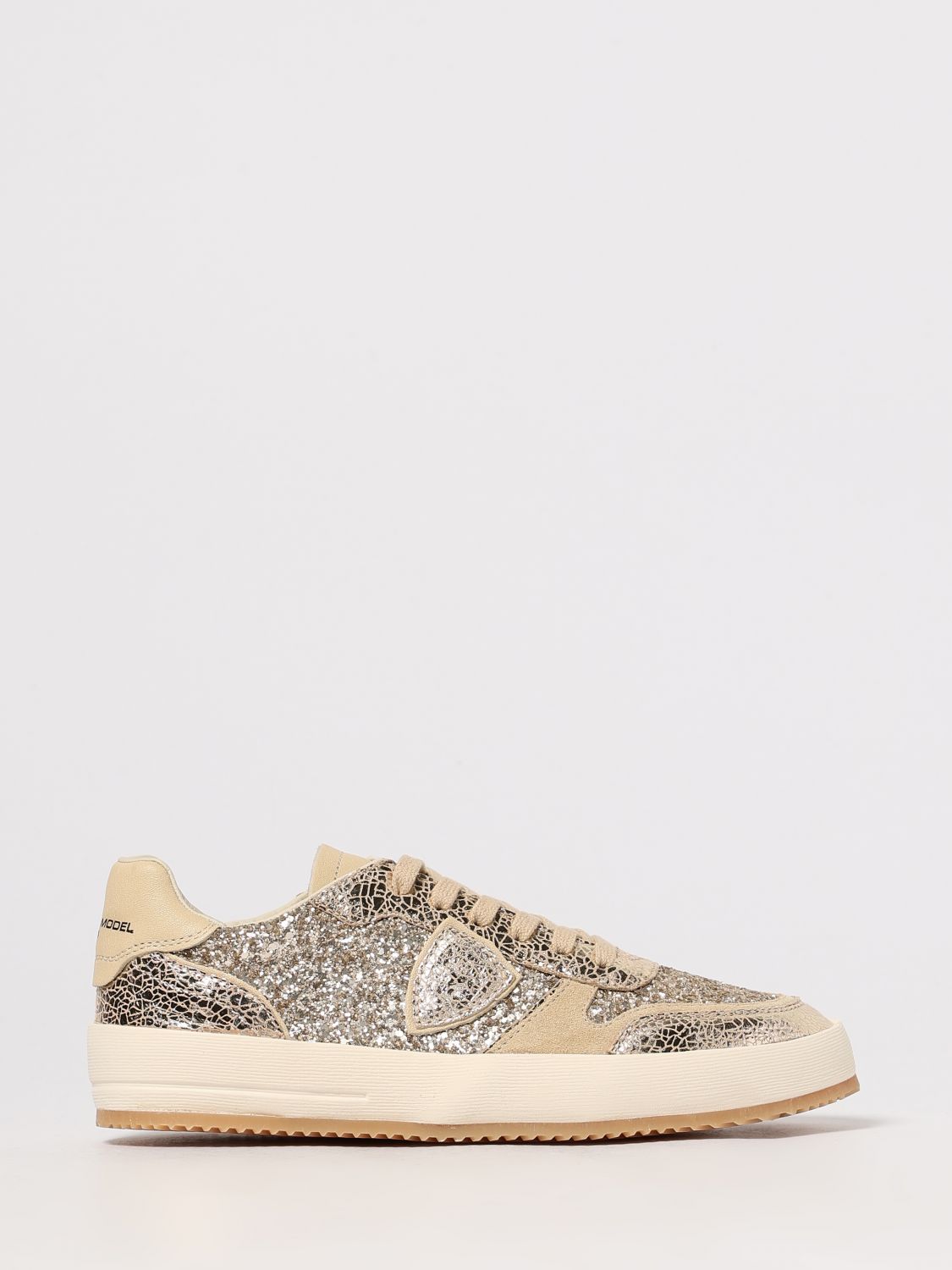 Philippe Model Sneakers  Woman Color Platinum In Neutral