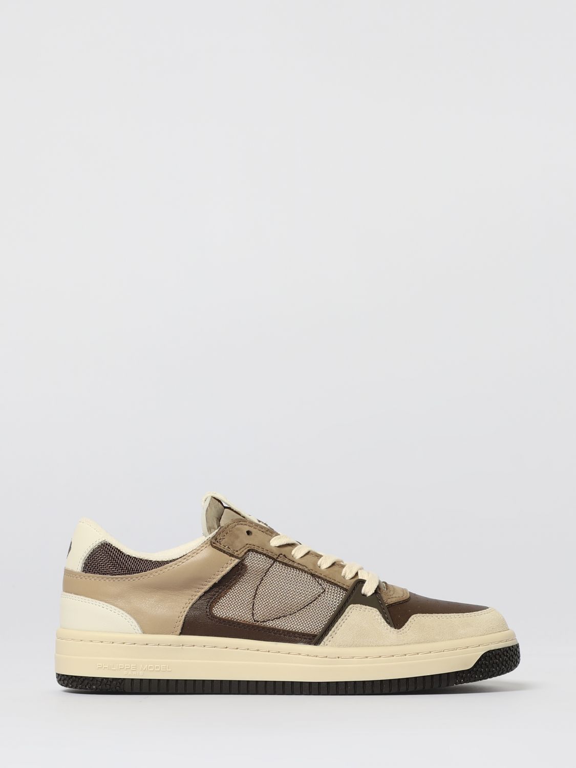 Philippe Model Sneakers Men Color Sand In Neutral