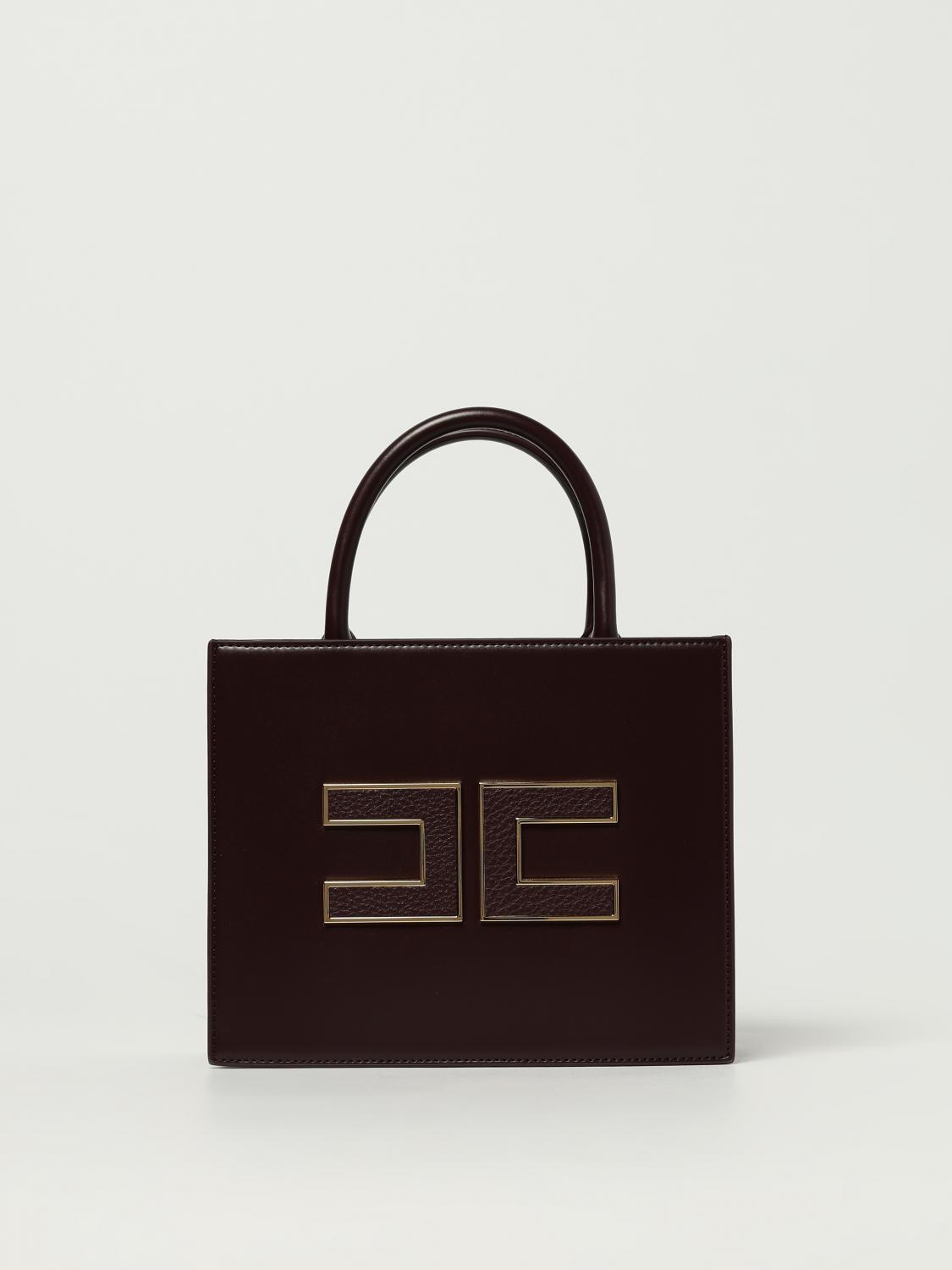 Elisabetta Franchi Shoulder Bag  Woman Color Burgundy In Burgundy