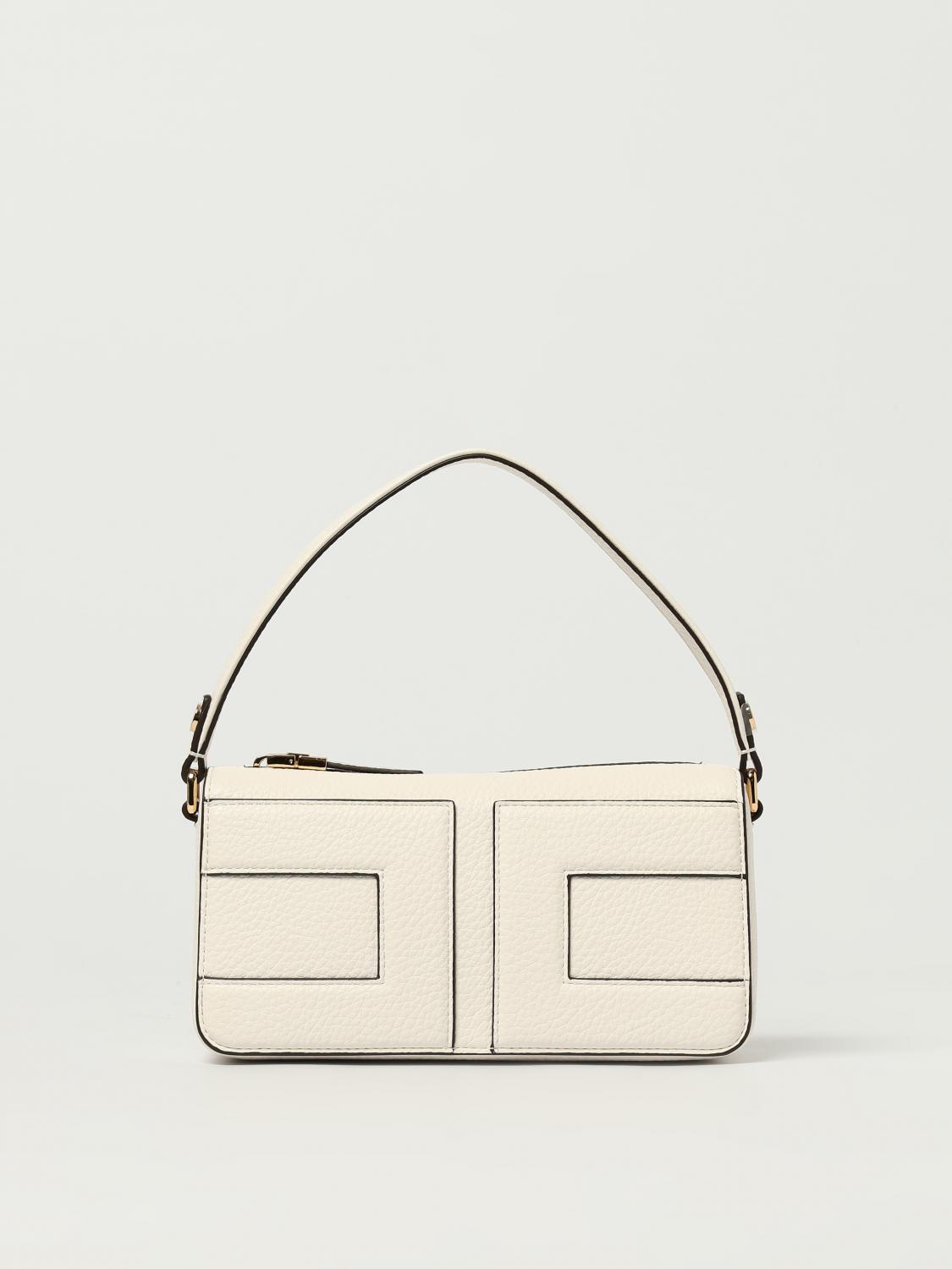 Elisabetta Franchi Shoulder Bag Woman Color Milk In White