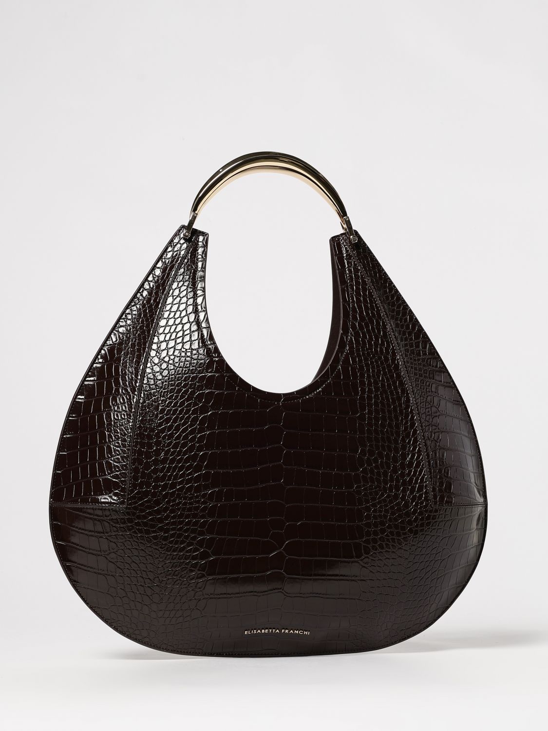 Elisabetta Franchi Shoulder Bag  Woman Color Dark In Black