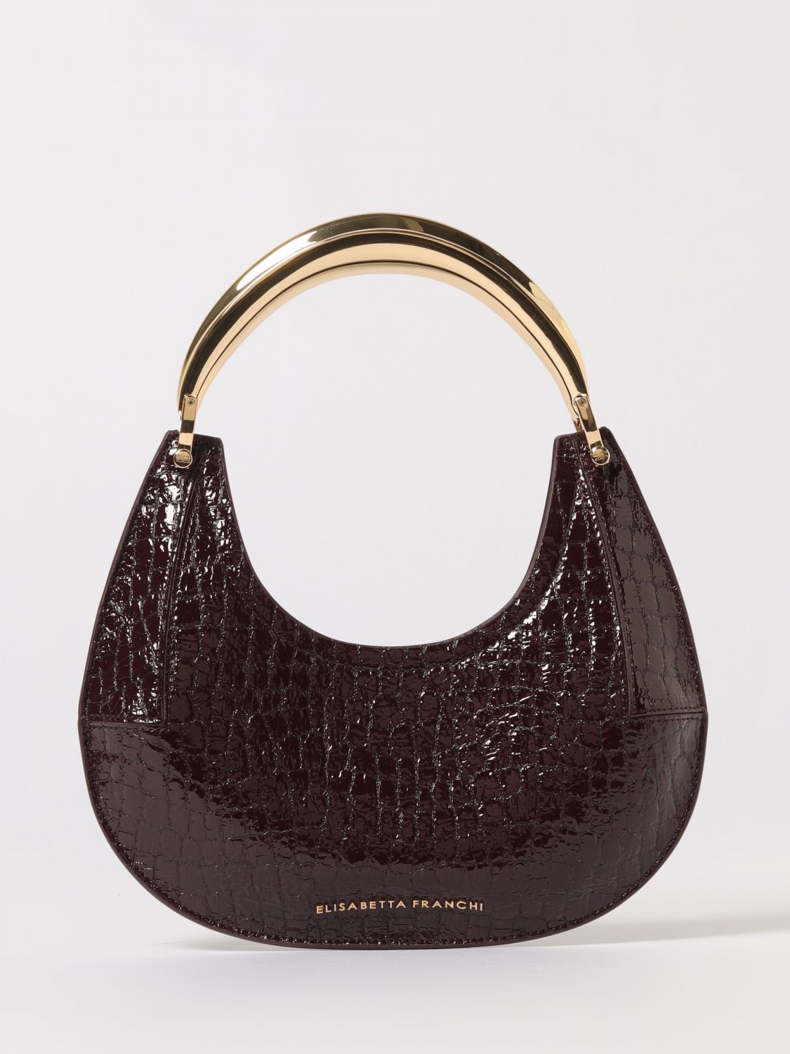 Elisabetta Franchi Handbag  Woman Color Wine In Burgundy