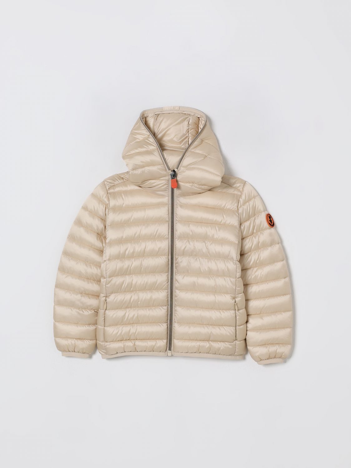 Save The Duck Jacket  Kids Color Sand In Neutral
