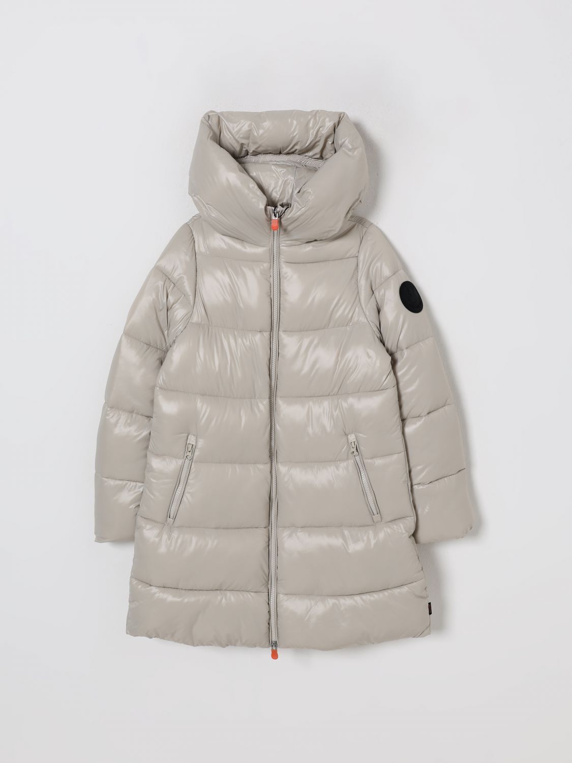 Save The Duck Jacket  Kids Color Beige In Gray