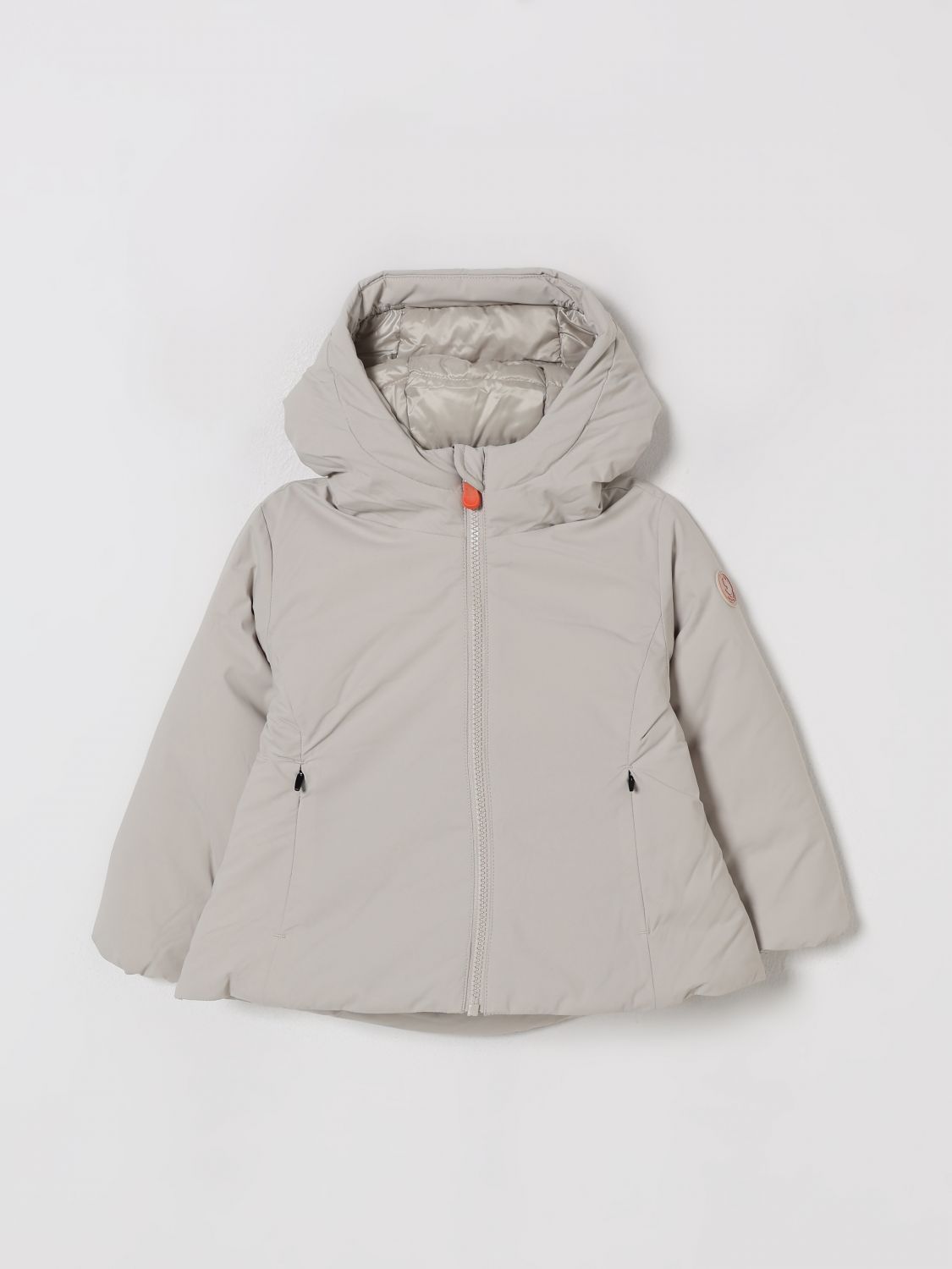 Save The Duck Jacket  Kids Color Beige In Gray