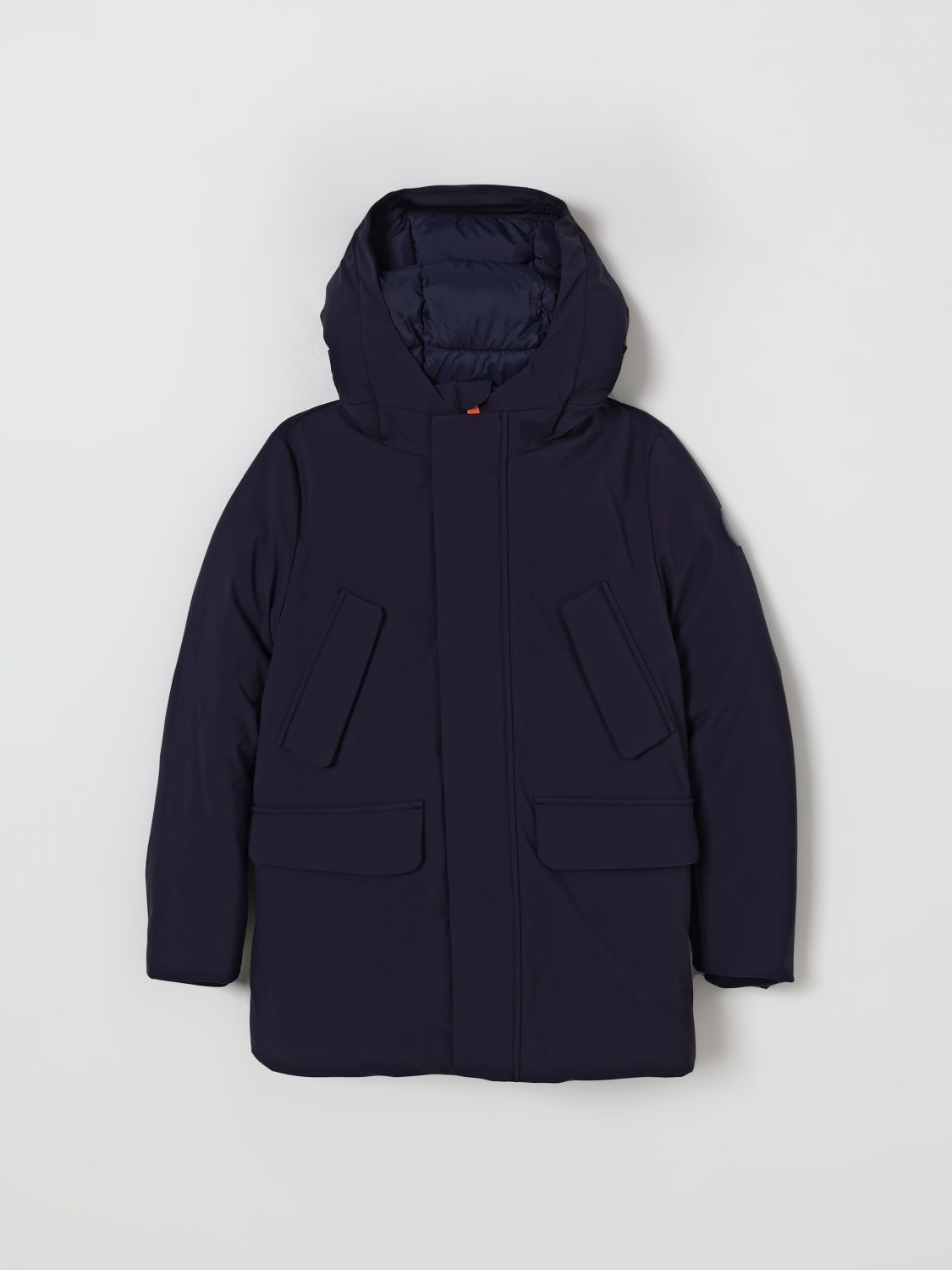 Save The Duck Jacket  Kids Color Navy In Multi