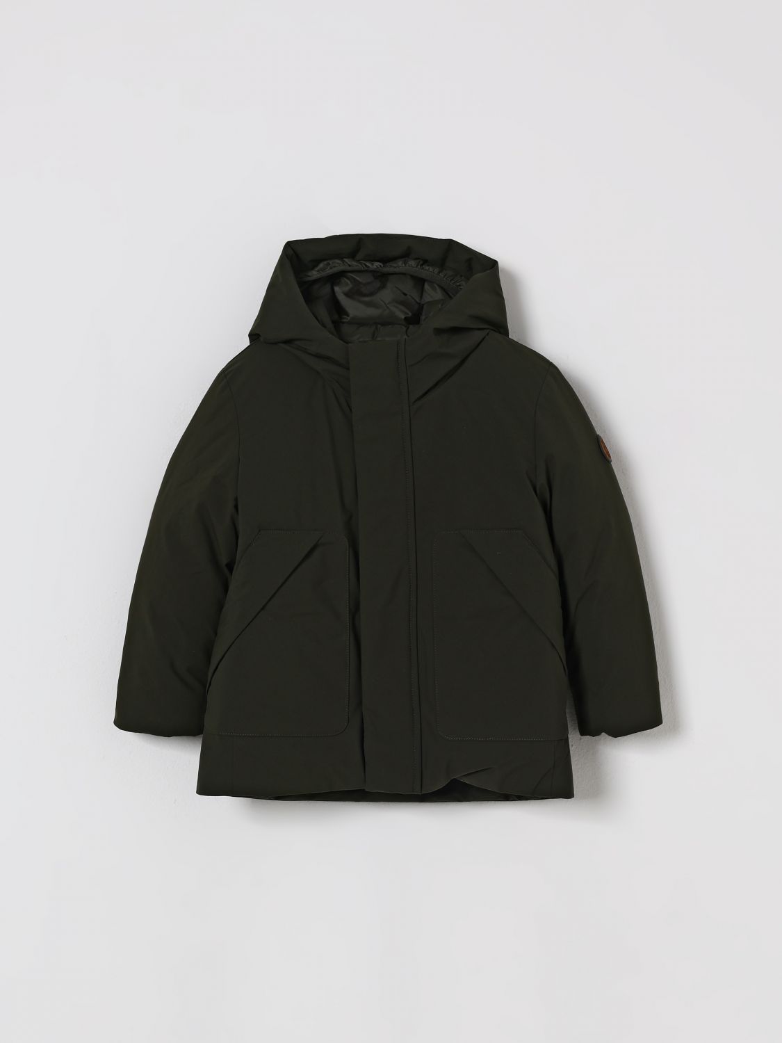 Save The Duck Jacket Kids Color Green In Green