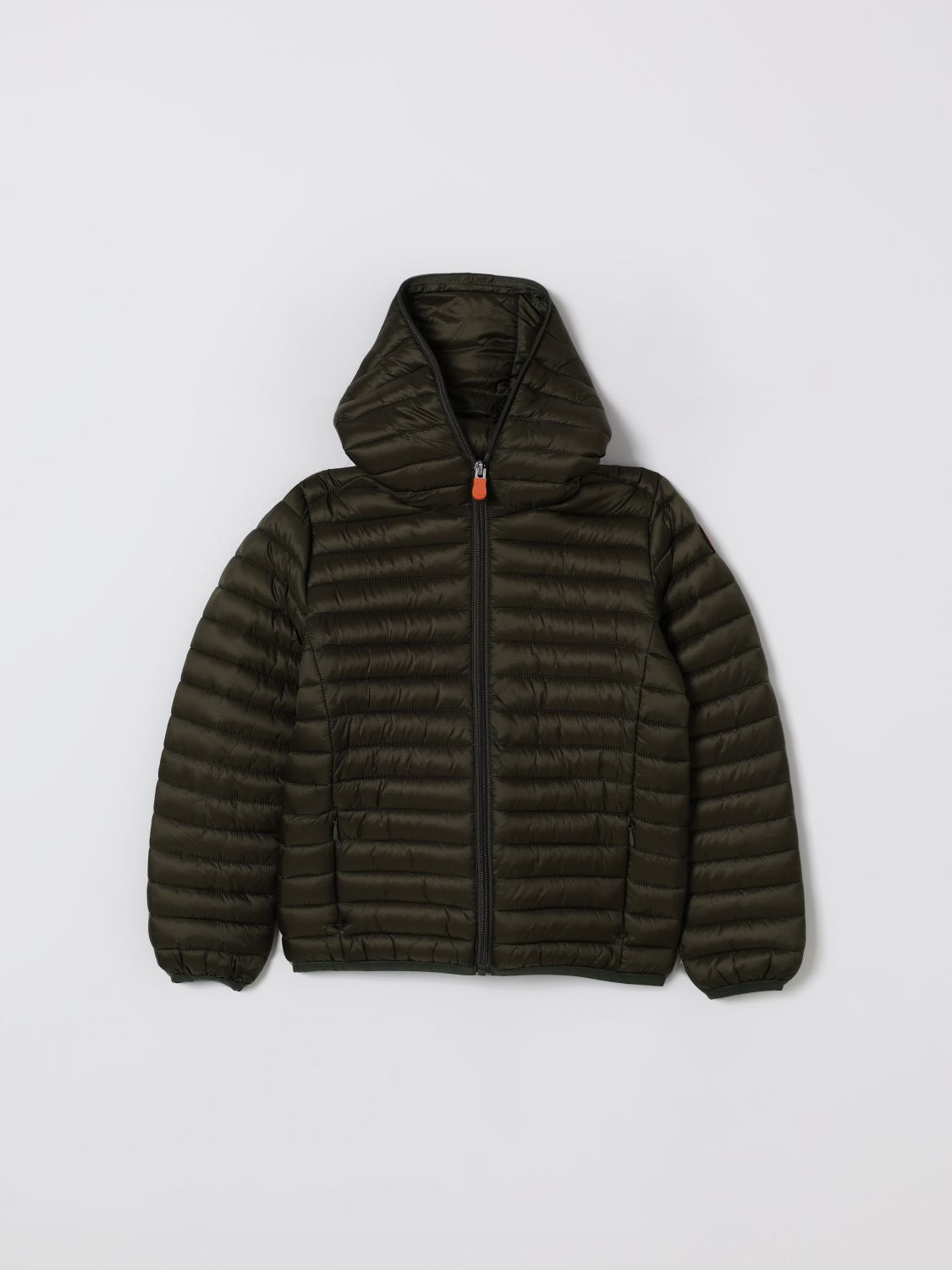 Save The Duck Jacket  Kids Color Olive In Green