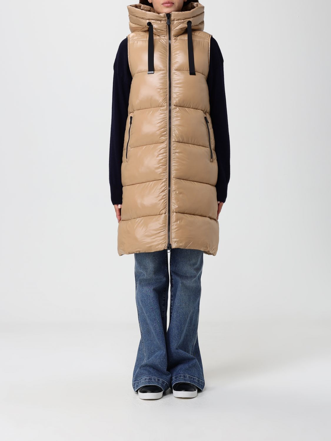 Save The Duck Jacket  Woman Color Brown In Neutral