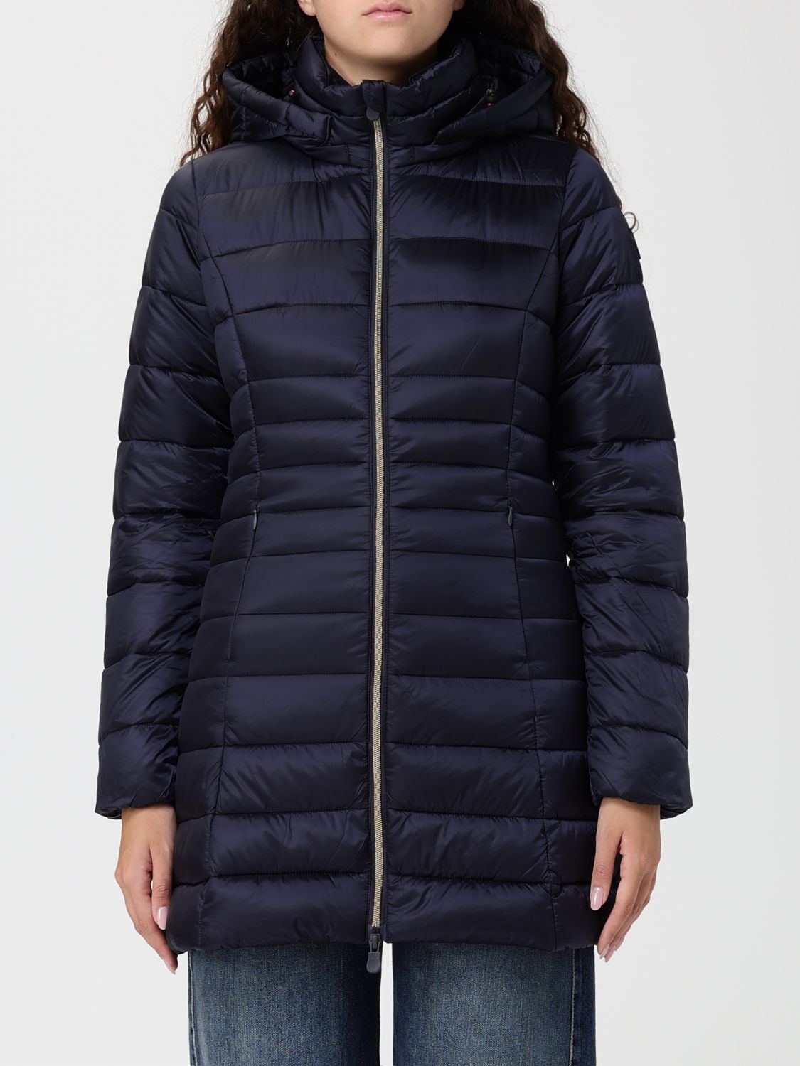 Save The Duck Jacket  Woman Color Blue In Blue