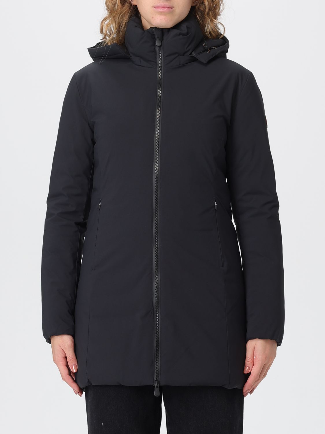 Save The Duck Jacket Woman Color Black In Black