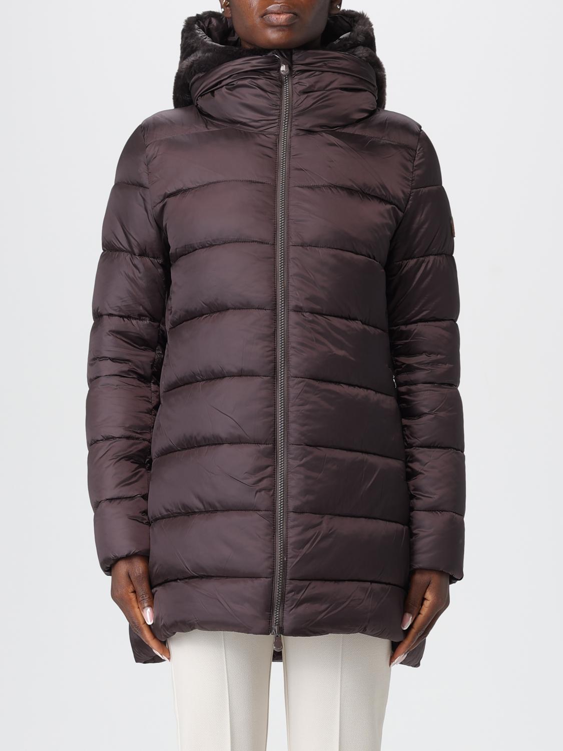 Save The Duck Jacket  Woman Color Brown