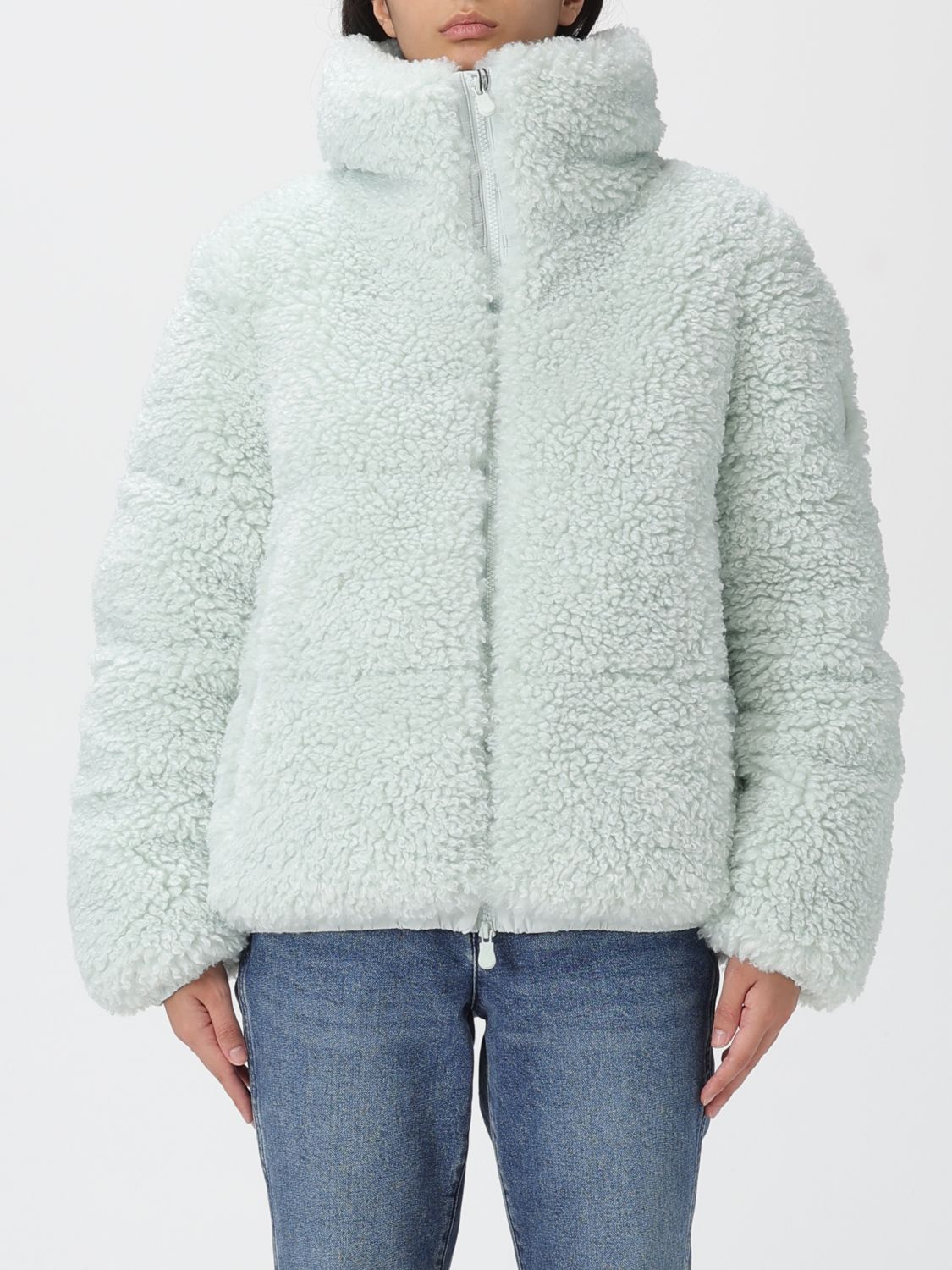 Save The Duck Jacket  Woman Color Blue