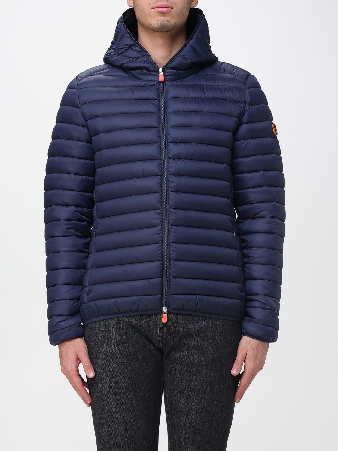 Save The Duck Jacket Men Color Navy In Blue