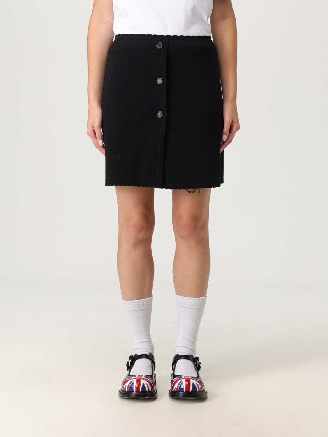 Moschino Skirt  Couture Woman Color Black In Black