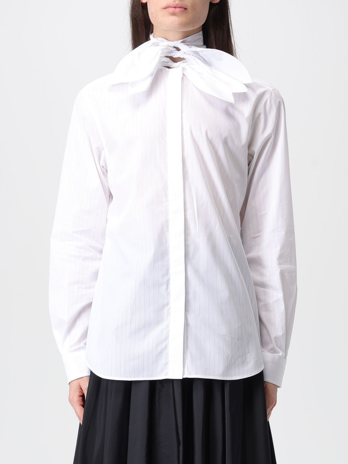 Moschino Shirt Couture Woman Color White In White