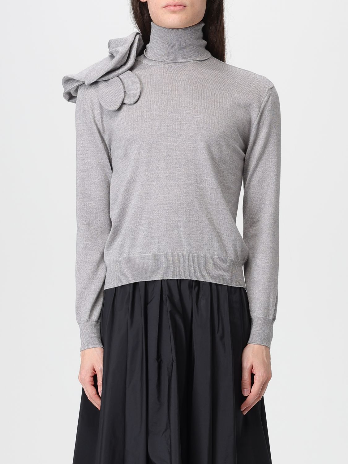 Moschino Sweater  Couture Woman Color Grey In Gray
