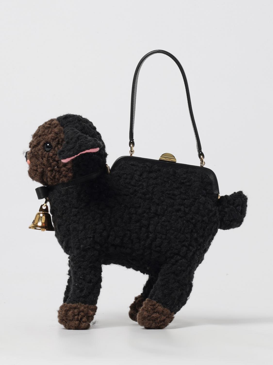 Moschino Shoulder Bag  Couture Woman Color Black In Brown