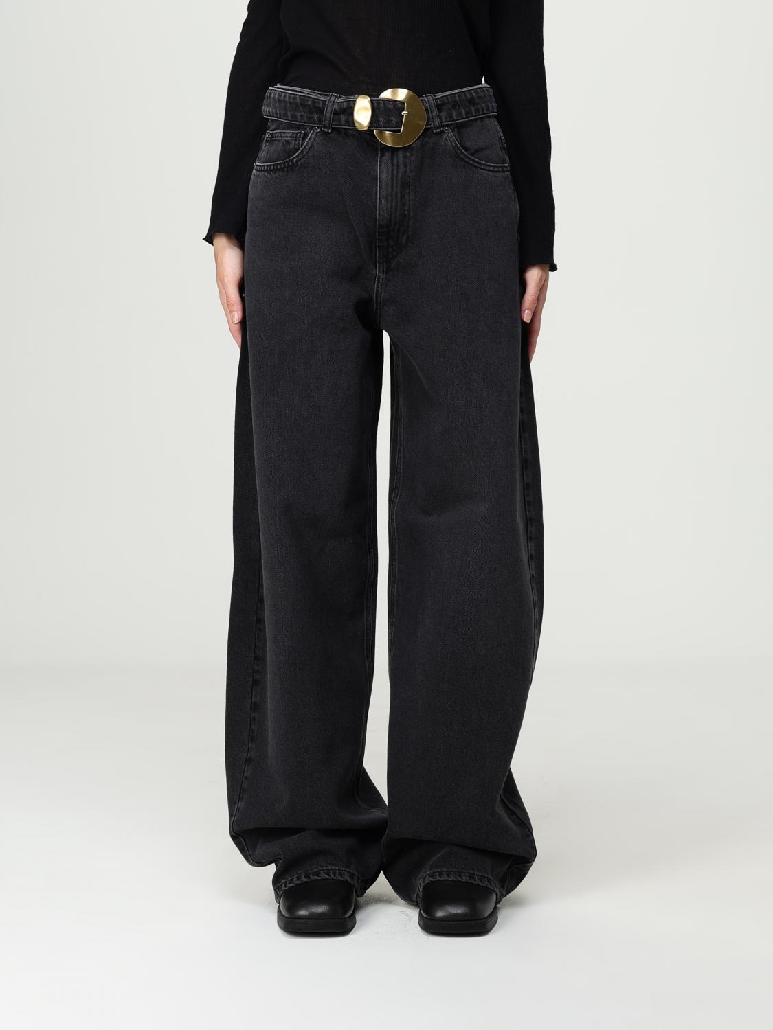 Twinset Jeans  Woman Color Black In Black