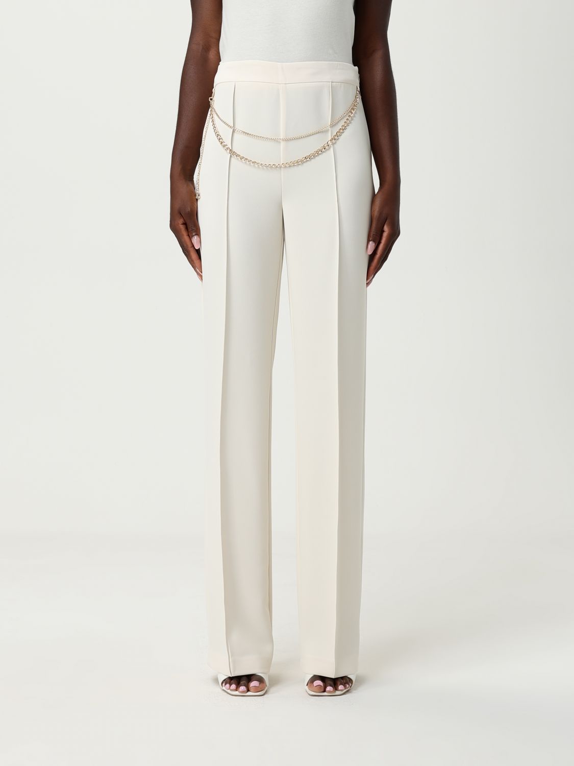 Twinset Pants Woman Color White In White
