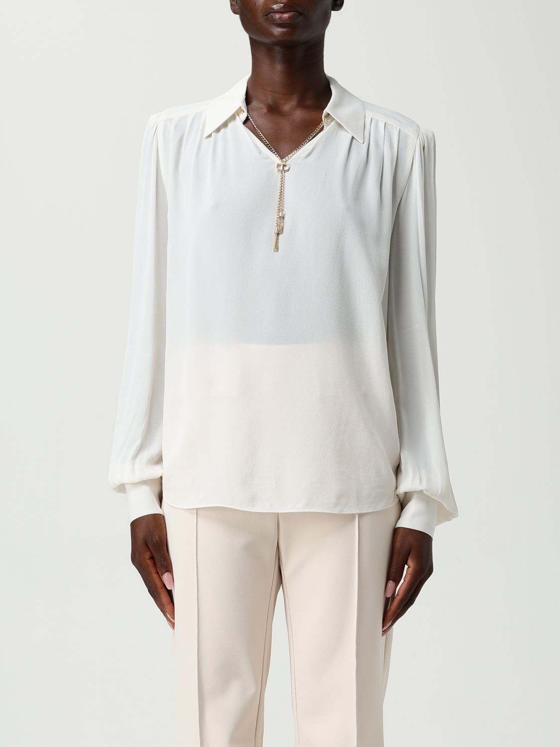 Twinset Shirt  Woman Color Natural In Neutral