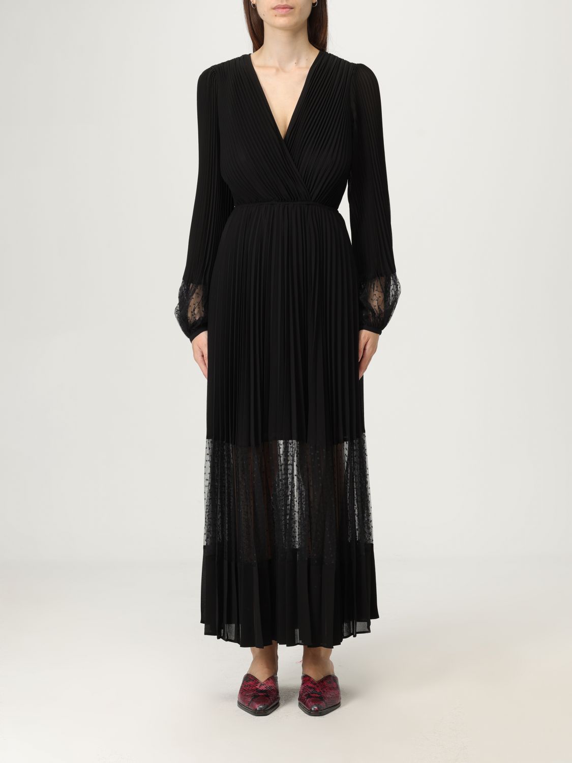 Twinset Dress  Woman Color Black In Black