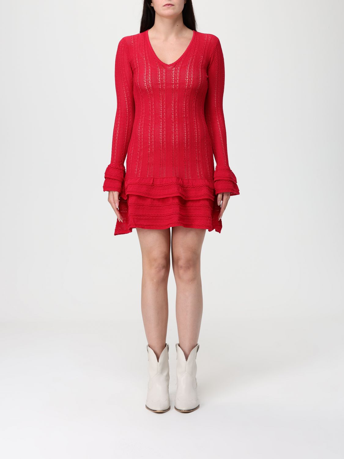 Twinset Dress  Woman Color Red In Red