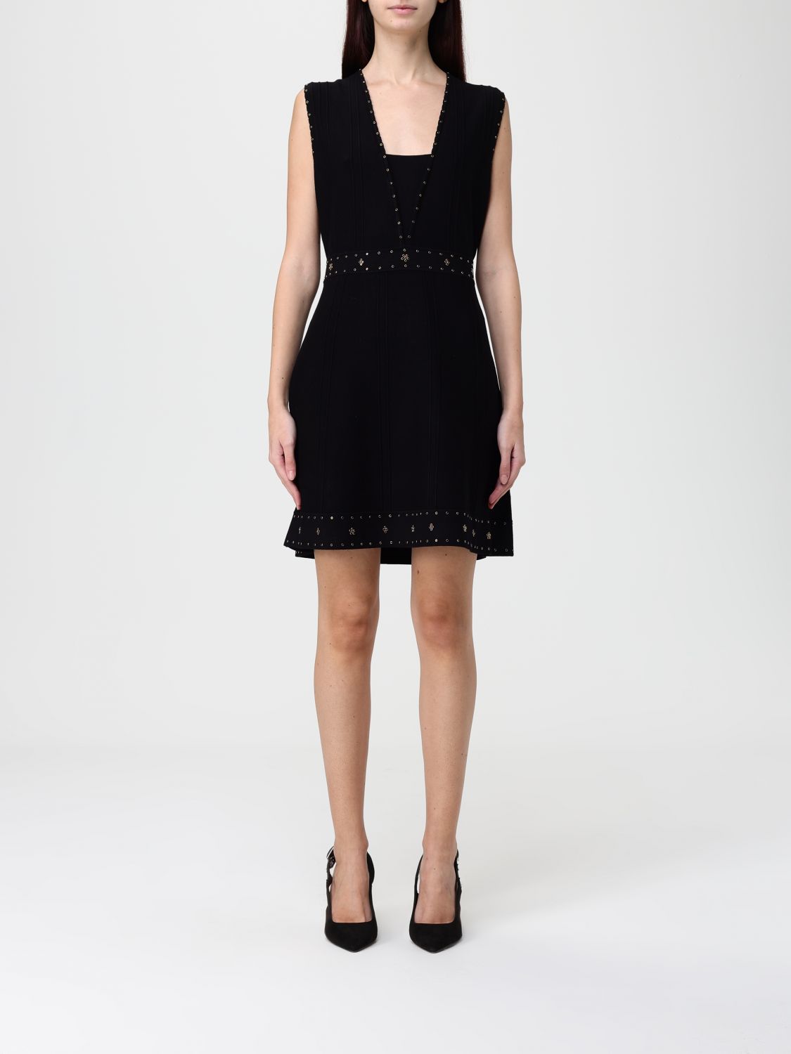 Twinset Dress  Woman Color Black In Black