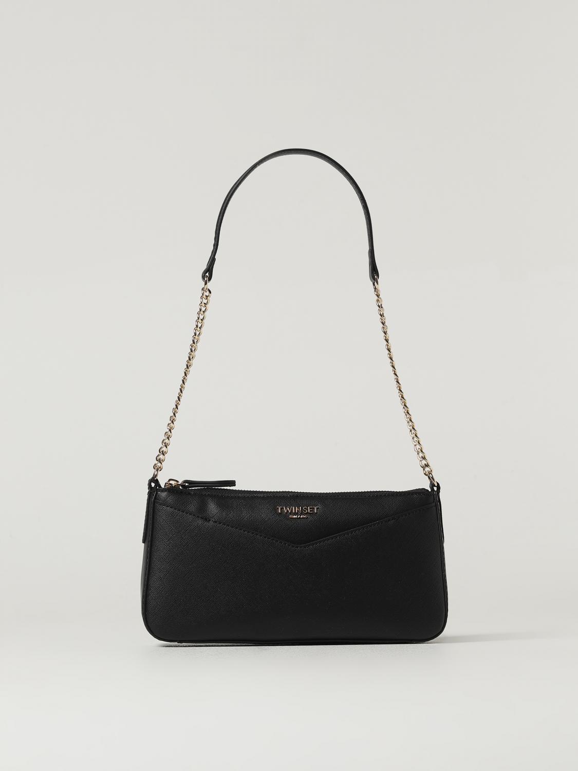 Twinset Shoulder Bag  Woman Color Black In Black
