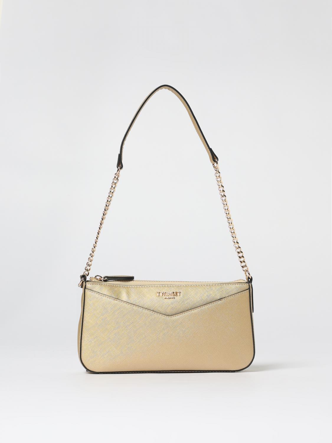 Shoulder Bag Twinset Woman Color Gold