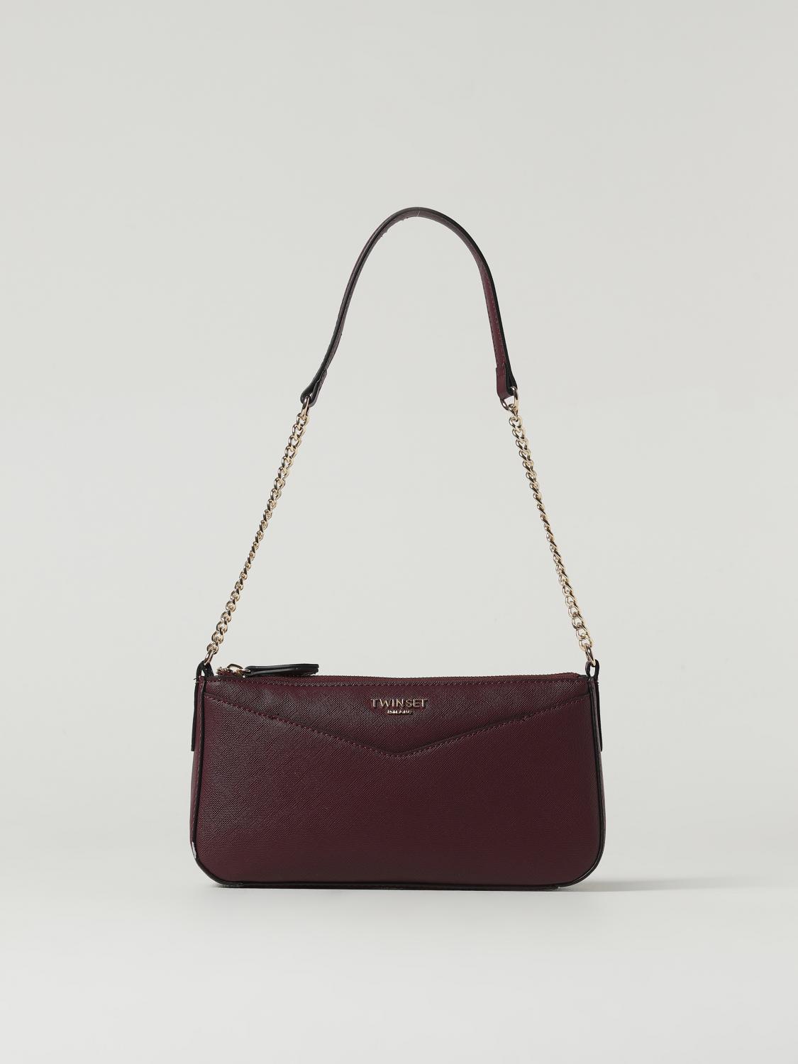 Twinset Shoulder Bag  Woman Color Red Purple In Purple