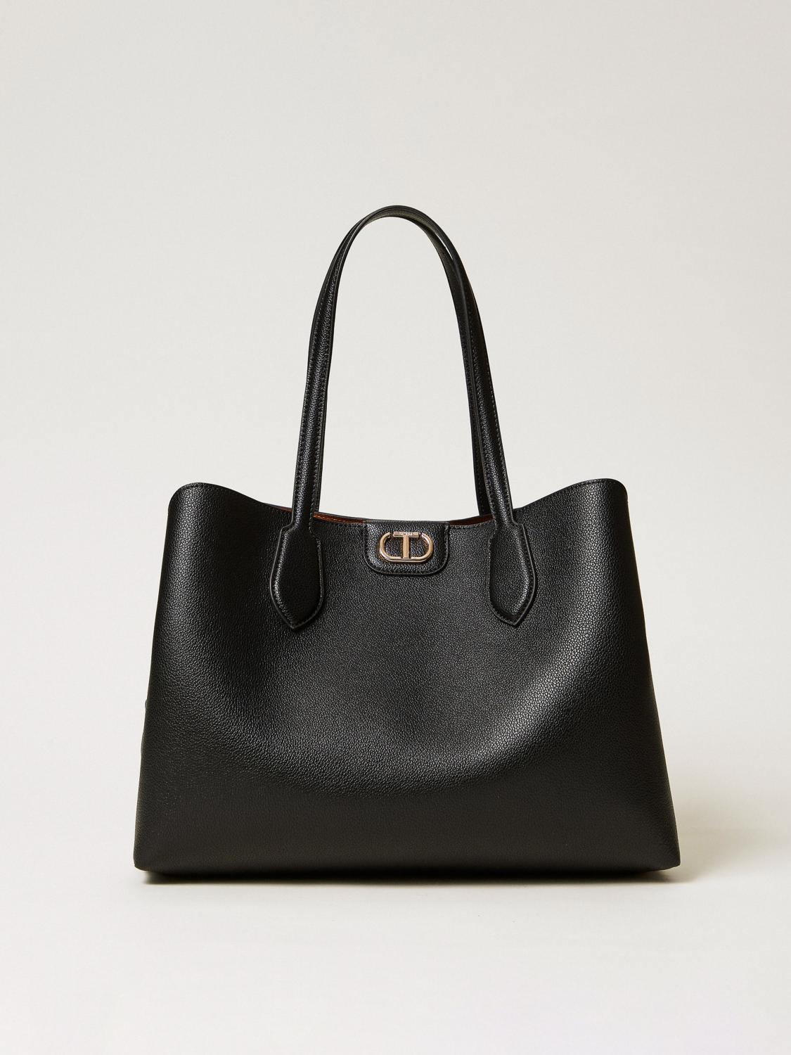 Twinset Shoulder Bag  Woman Color Black In Black