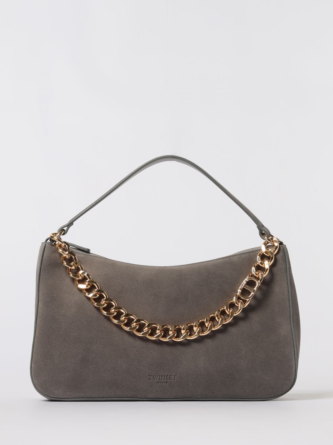 Twinset Handbag  Woman Color Charcoal In Gray