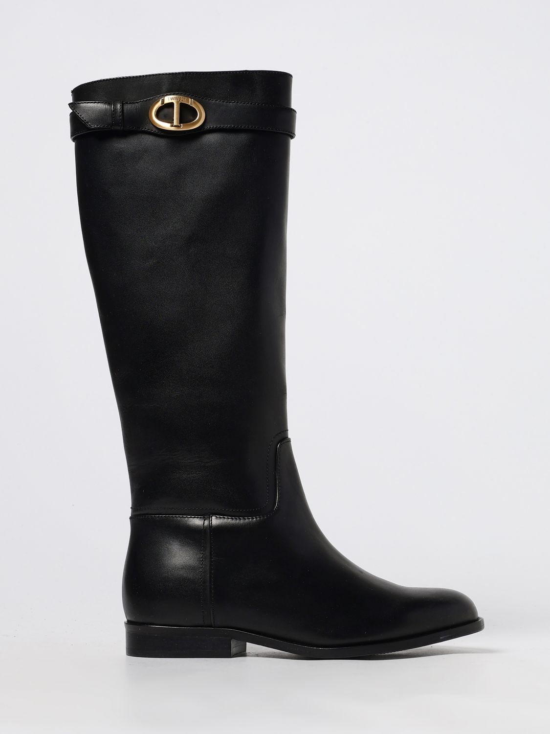 Twinset Shoes Woman Color Black In Black