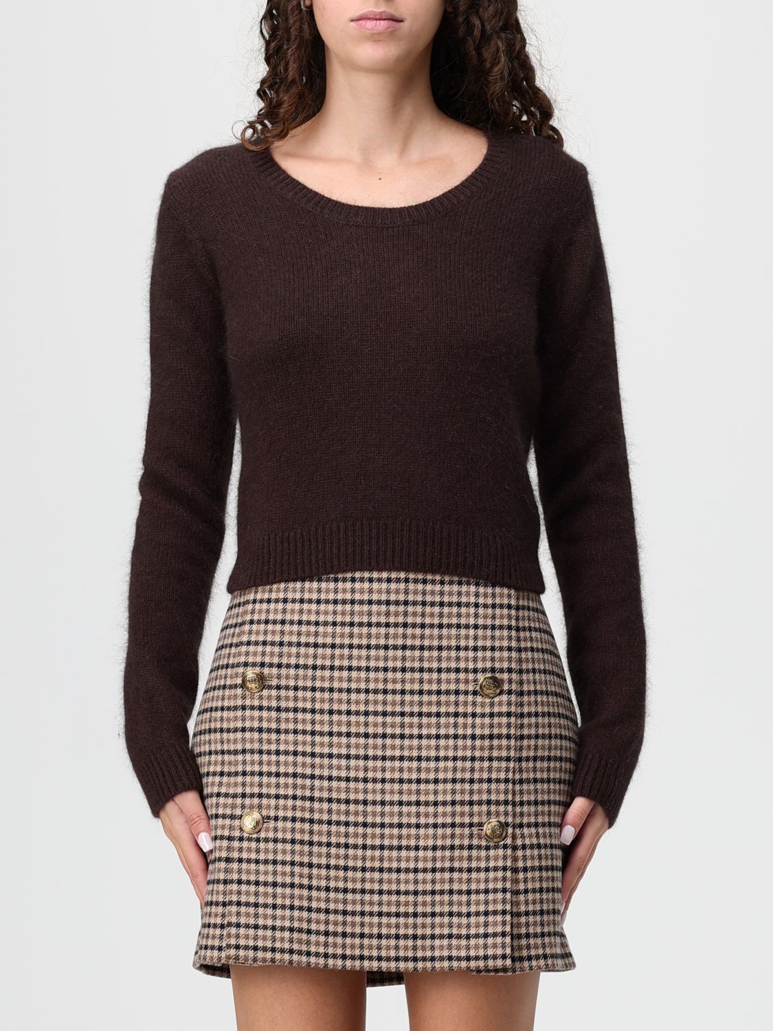 Twinset Sweater  Woman Color Dark In Black