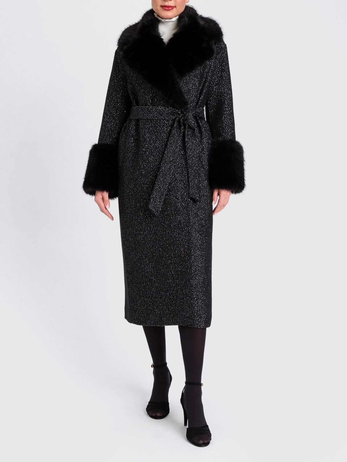Twinset Coat  Woman Color Black