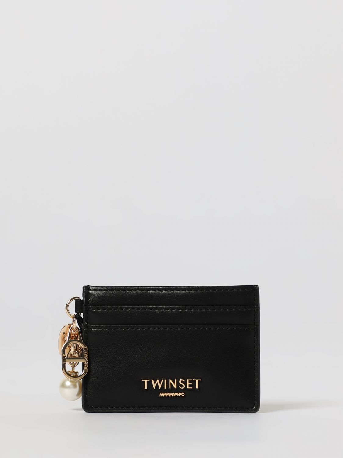 Twinset Wallet  Woman Color Black In Black
