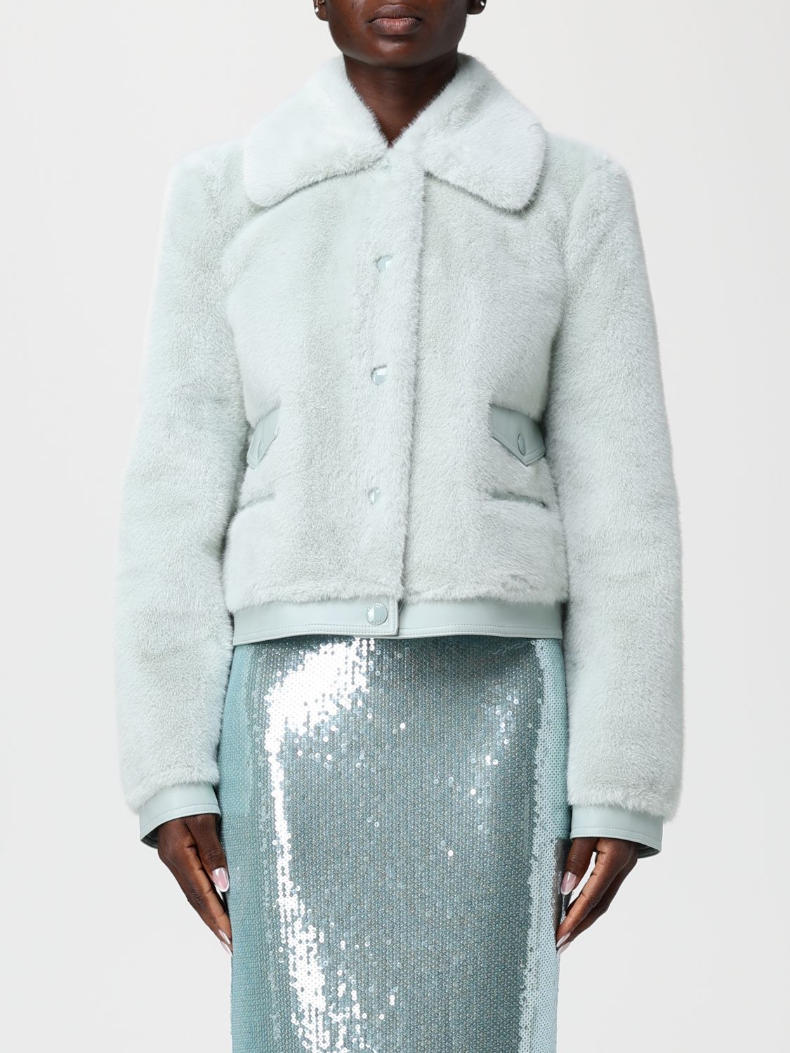 Patrizia Pepe Jacket  Woman Color Mint In Green