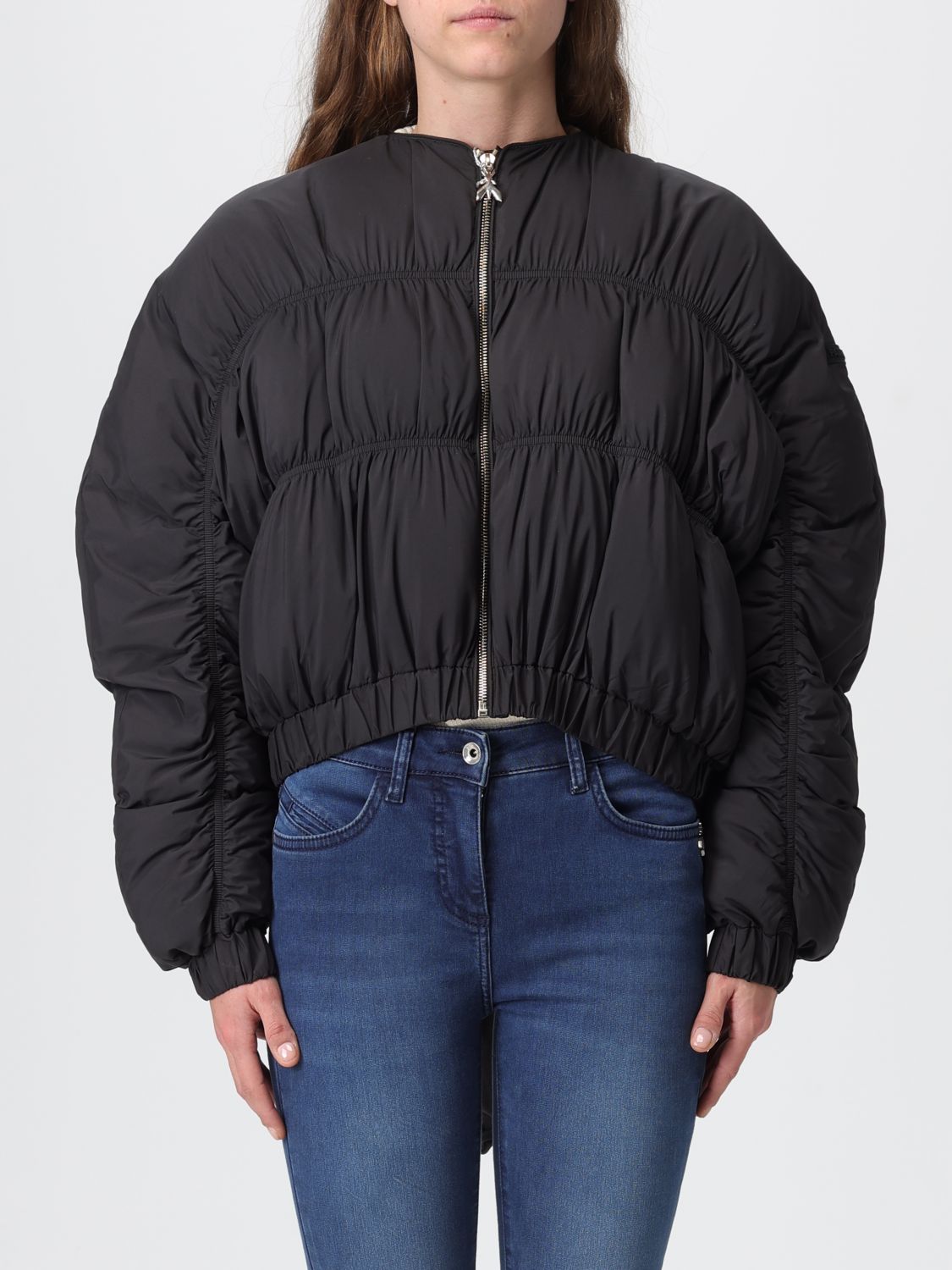 Patrizia Pepe Jacket Woman Color Black In Black