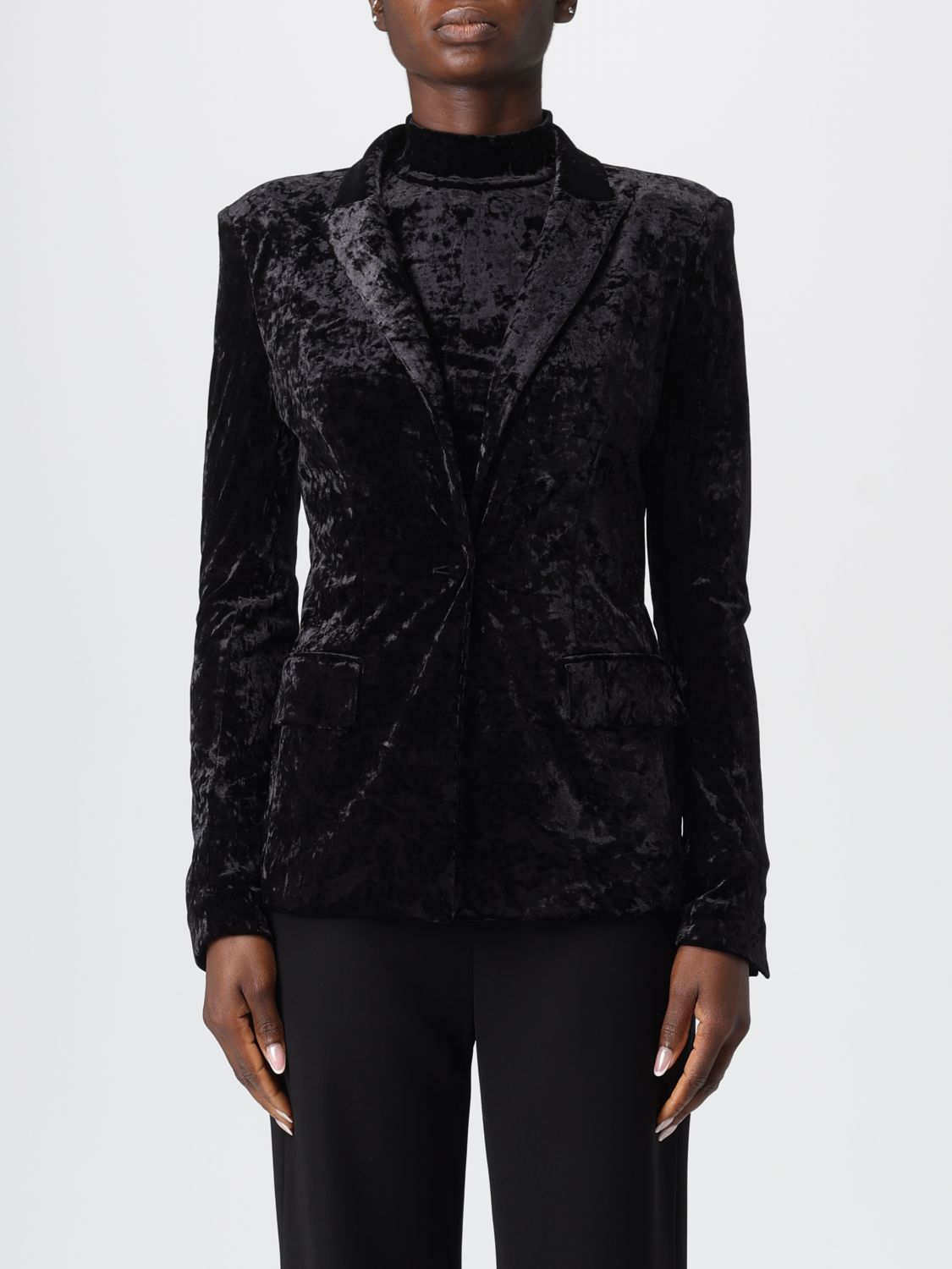 Patrizia Pepe Blazer  Woman Color Black In Black
