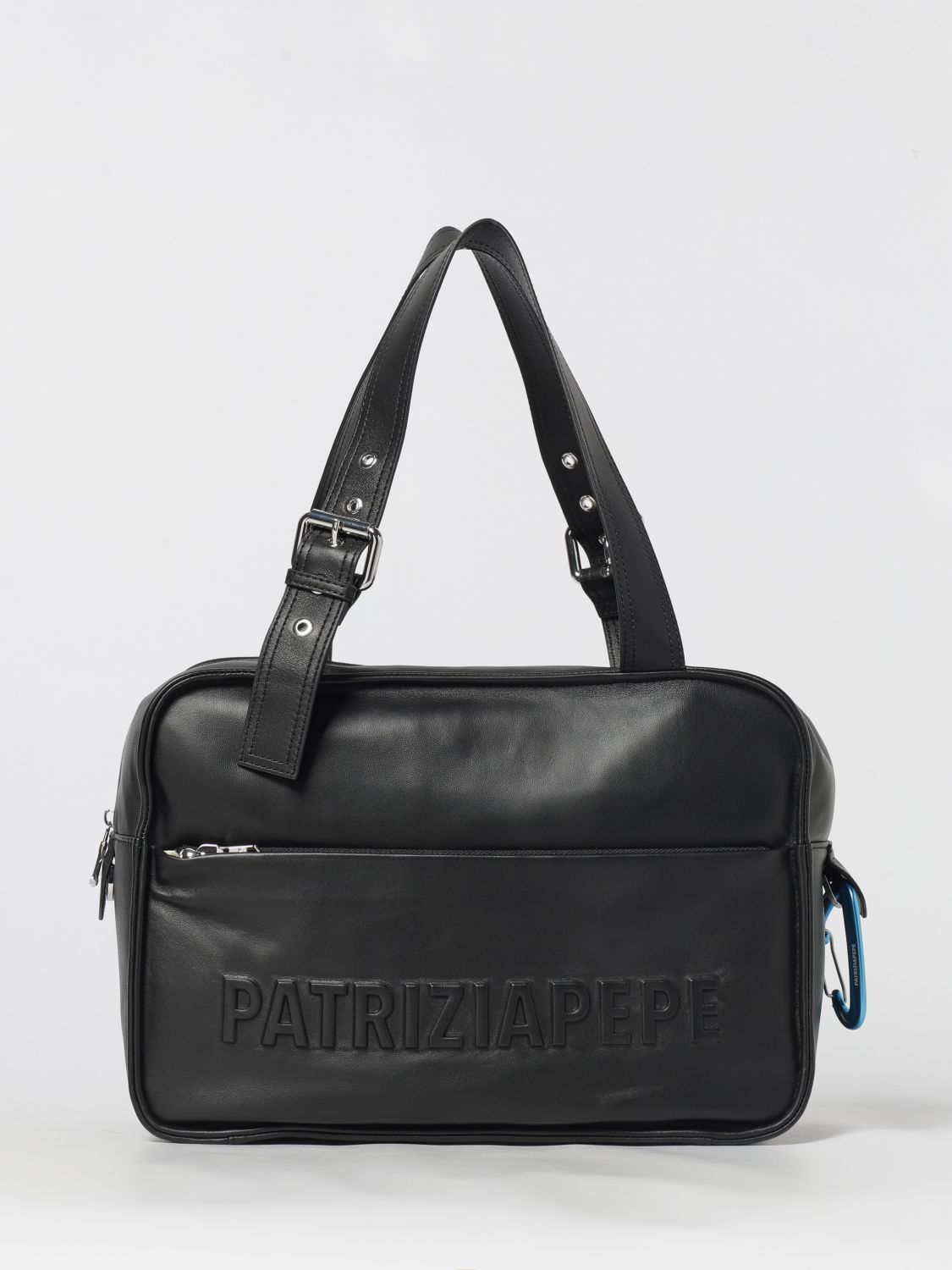 Patrizia Pepe (im)perfection Shoulder Bag In Black
