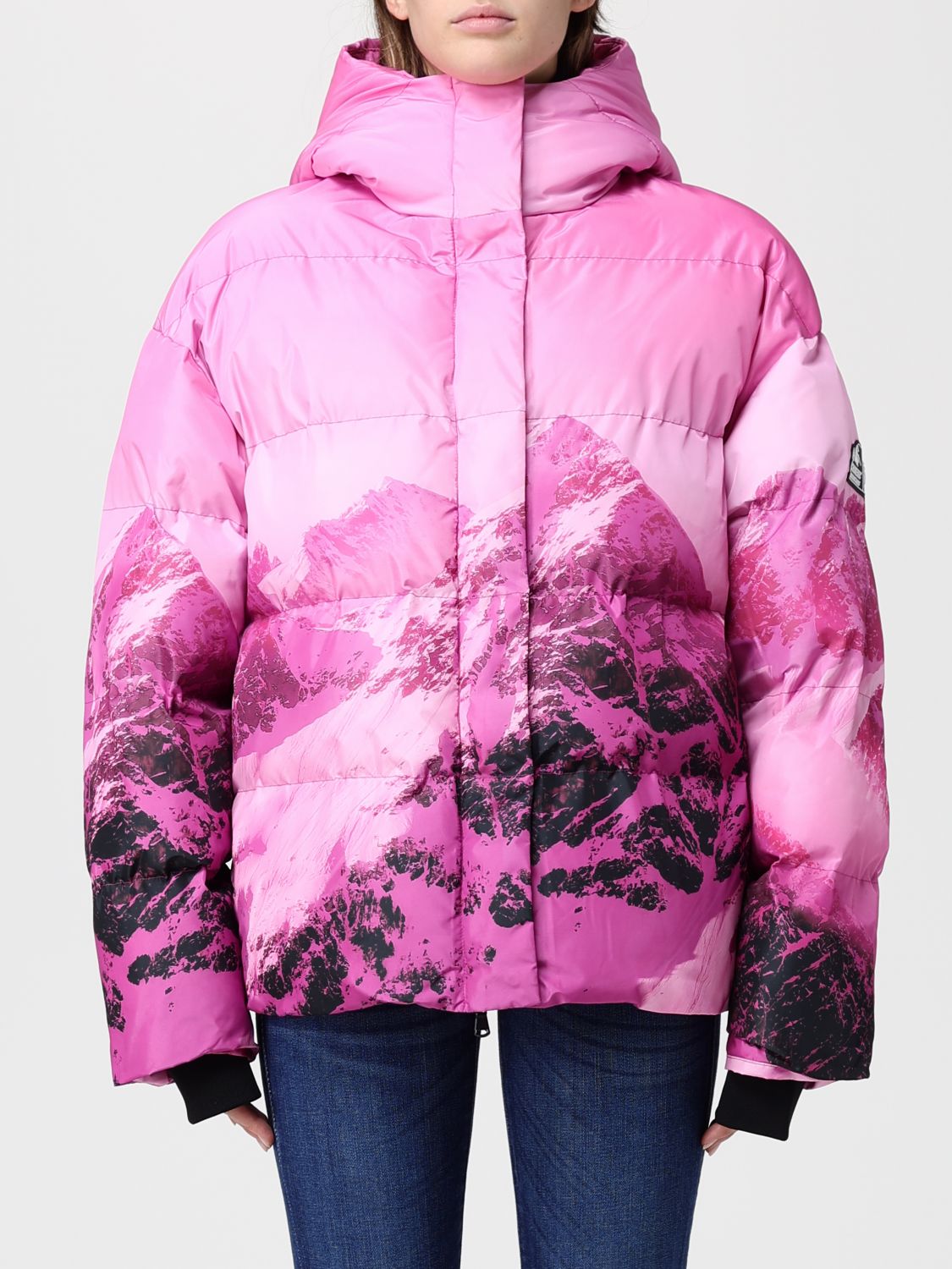 Patrizia Pepe Jacket  Woman Color Natural In Pink