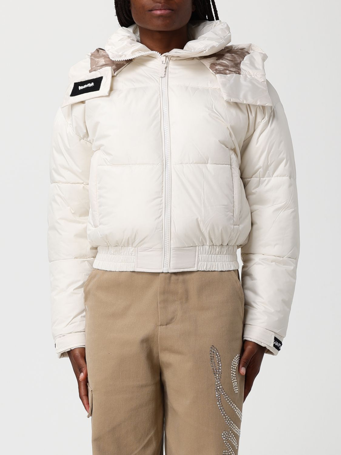 Disclaimer Jacket  Woman Color Milk In White