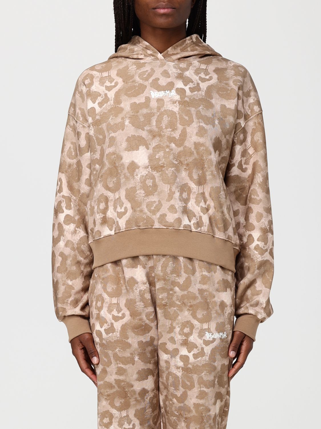 Disclaimer Sweater Woman Color Multicolor In Brown