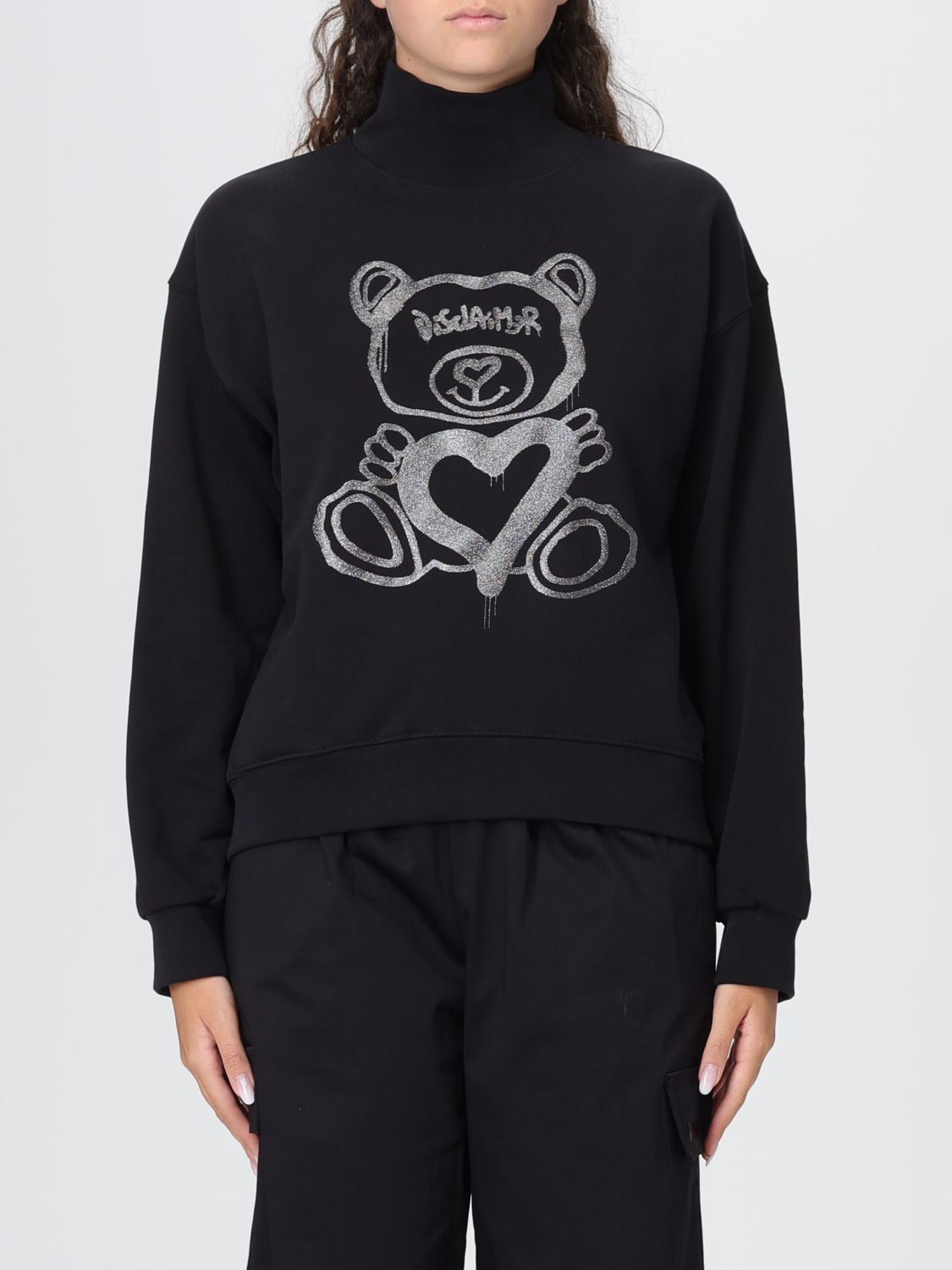 Disclaimer Sweatshirt  Woman Color Black In Black