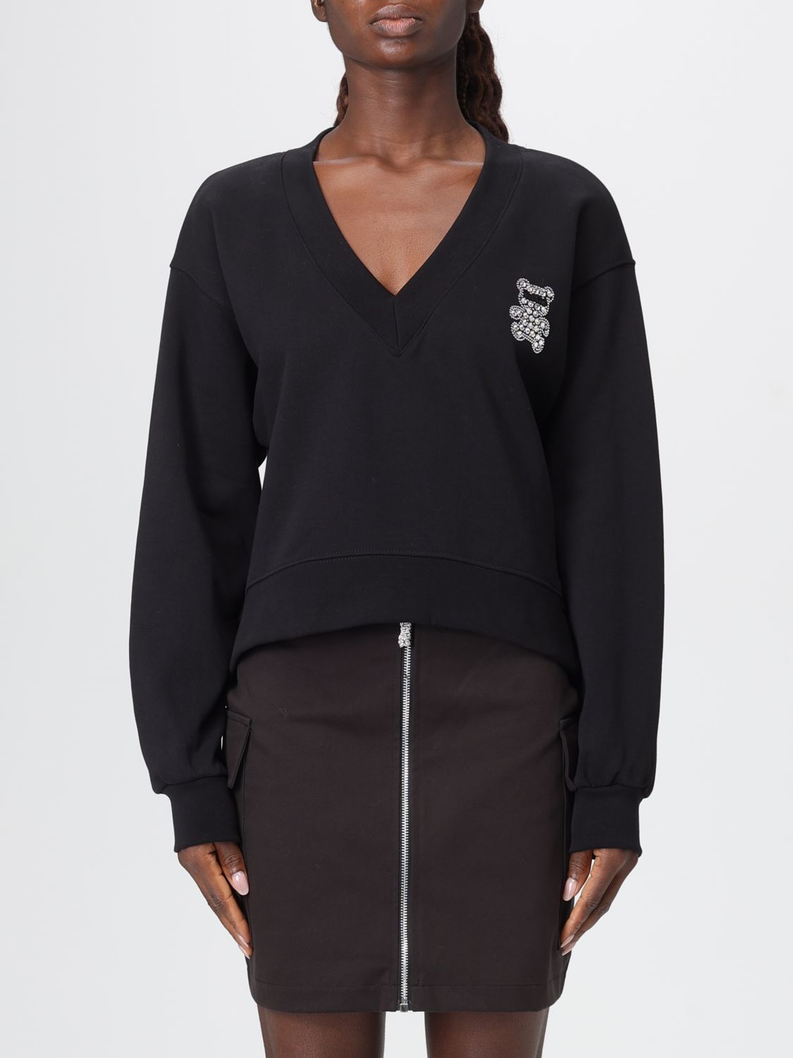 Disclaimer Sweater  Woman Color Black In Black