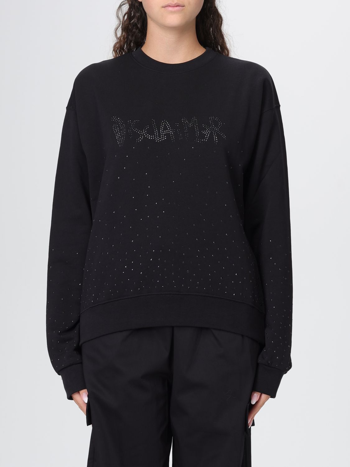 Disclaimer Sweater Woman Color Black In Black