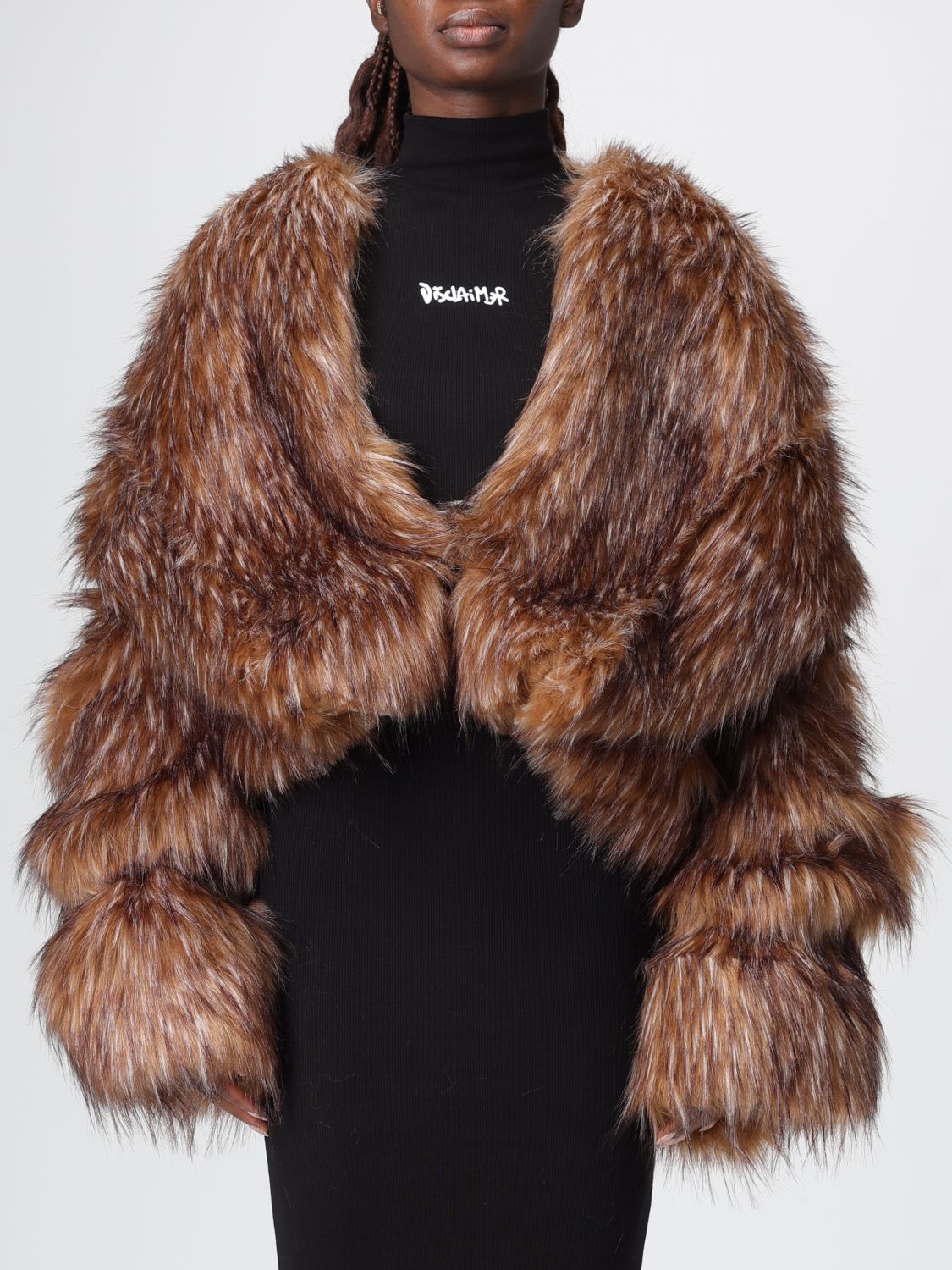 Disclaimer Jacket  Woman Color Brown In Brown