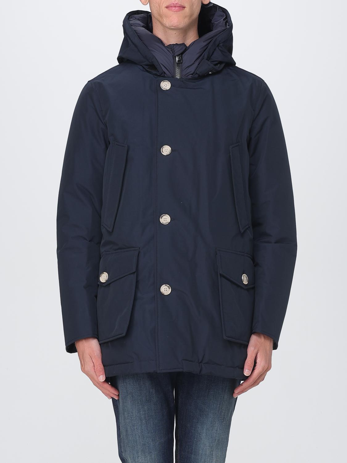 Woolrich Jacket Men Color Blue In Blue